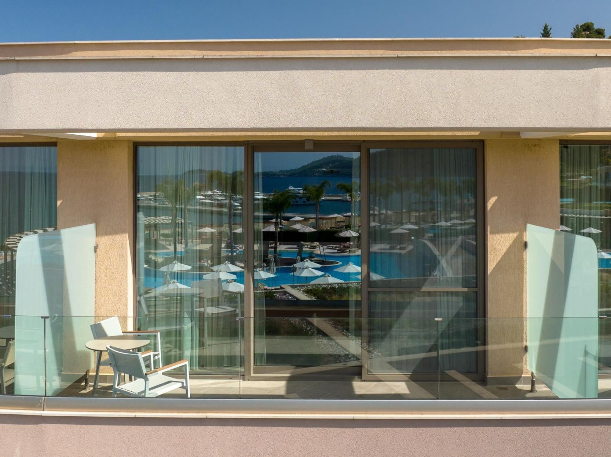 Miraggio Thermal Spa Resort Paliouri Pokoj fotografie A balcony