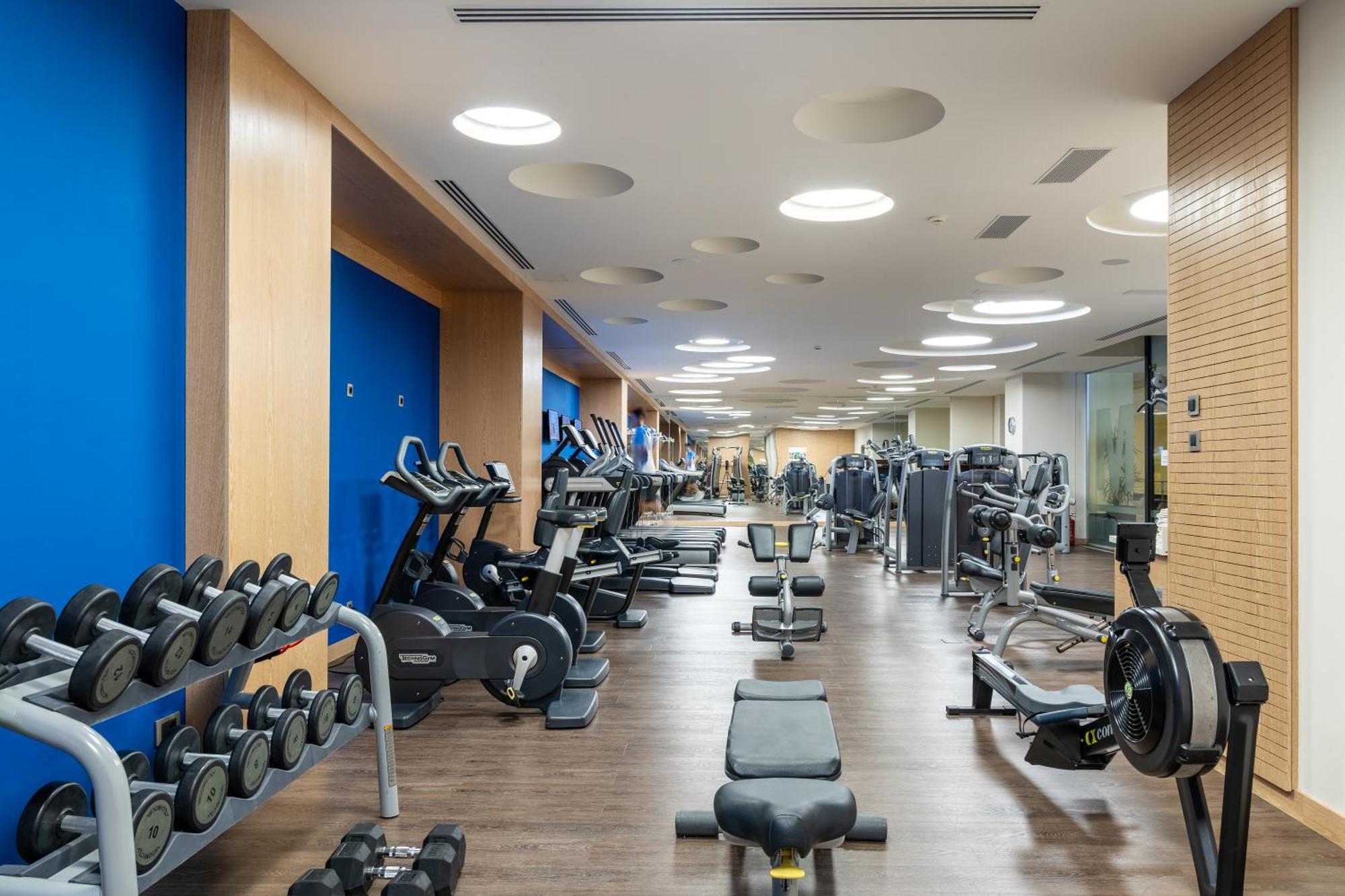 Miraggio Thermal Spa Resort Paliouri Exteriér fotografie The gym at the hotel