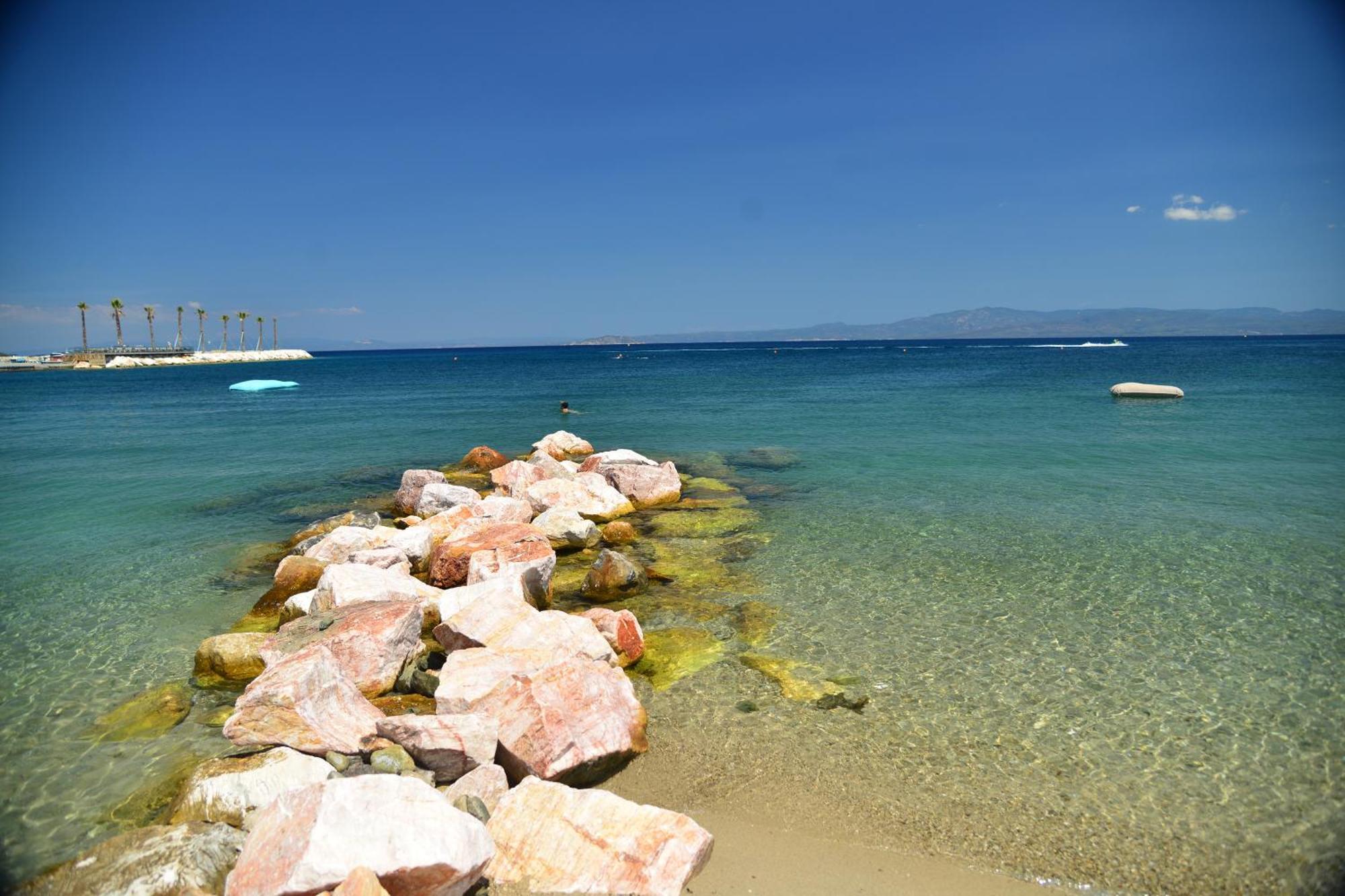 Miraggio Thermal Spa Resort Paliouri Exteriér fotografie The beach of Nea Vrasna