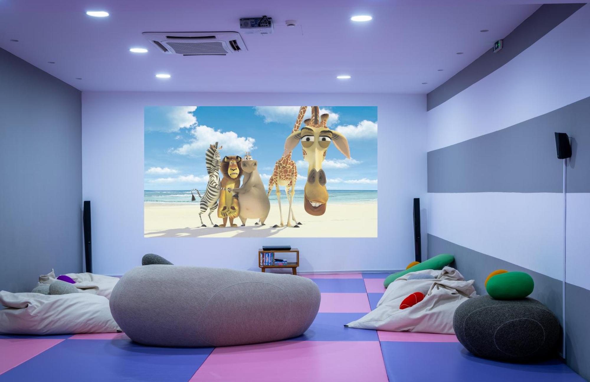 Miraggio Thermal Spa Resort Paliouri Exteriér fotografie A home theater