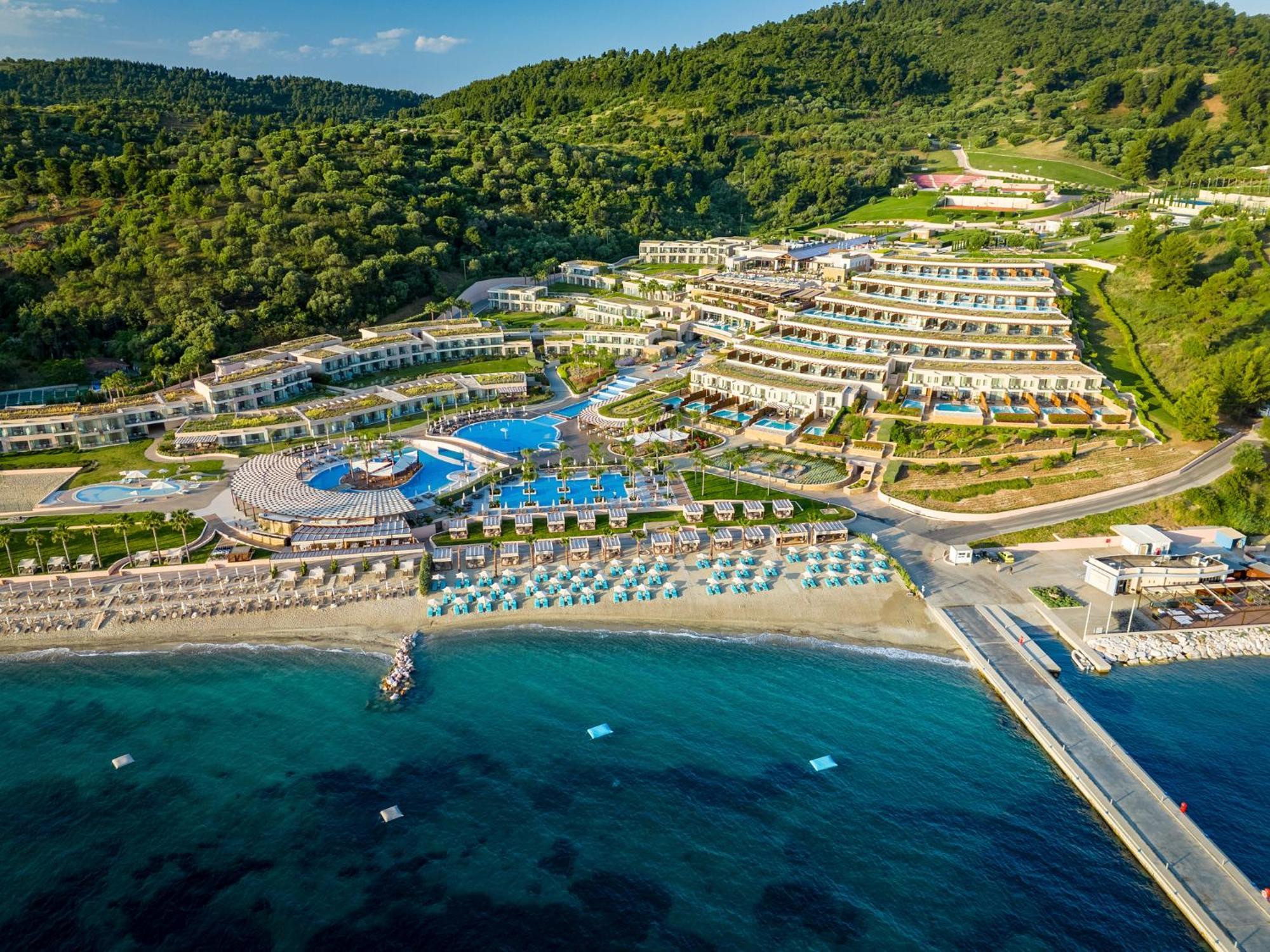 Miraggio Thermal Spa Resort Paliouri Exteriér fotografie The resort